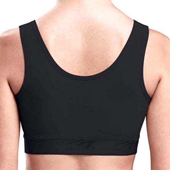 Marena Recovery Post Surgery Compression Bra Size Large 3840 Black *Price Firm* - Picture 4 of 4